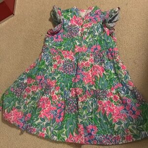 Floral Lilly Pulitzer Girls Aldena dress